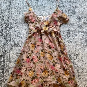 Bailey 44 floral mini dress